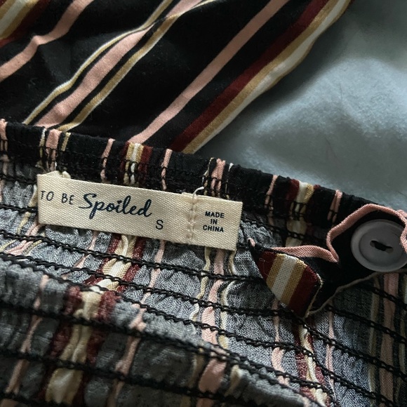 Multicolor Striped Matching Set - Picture 5 of 6